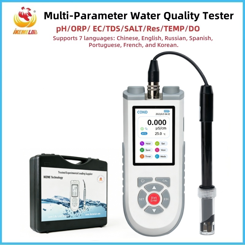 Ph Meter - WEIAI Lab – профессиональный pH-метр 8-в-1