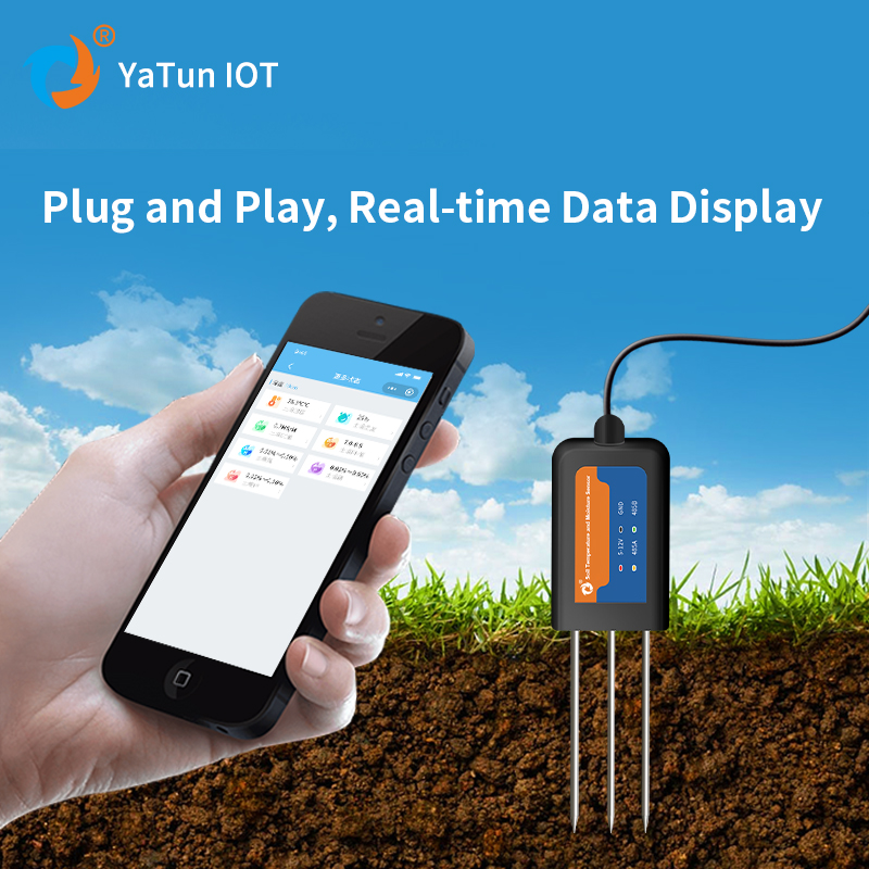 IOT 4G Цифровой почвен Npk Ec  – обзор и цена Ph Meter