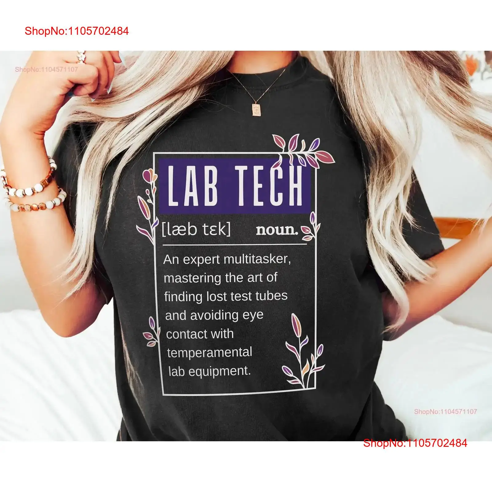 Забавная футболка для лаборант – обзор и цена Medical Lab Tech